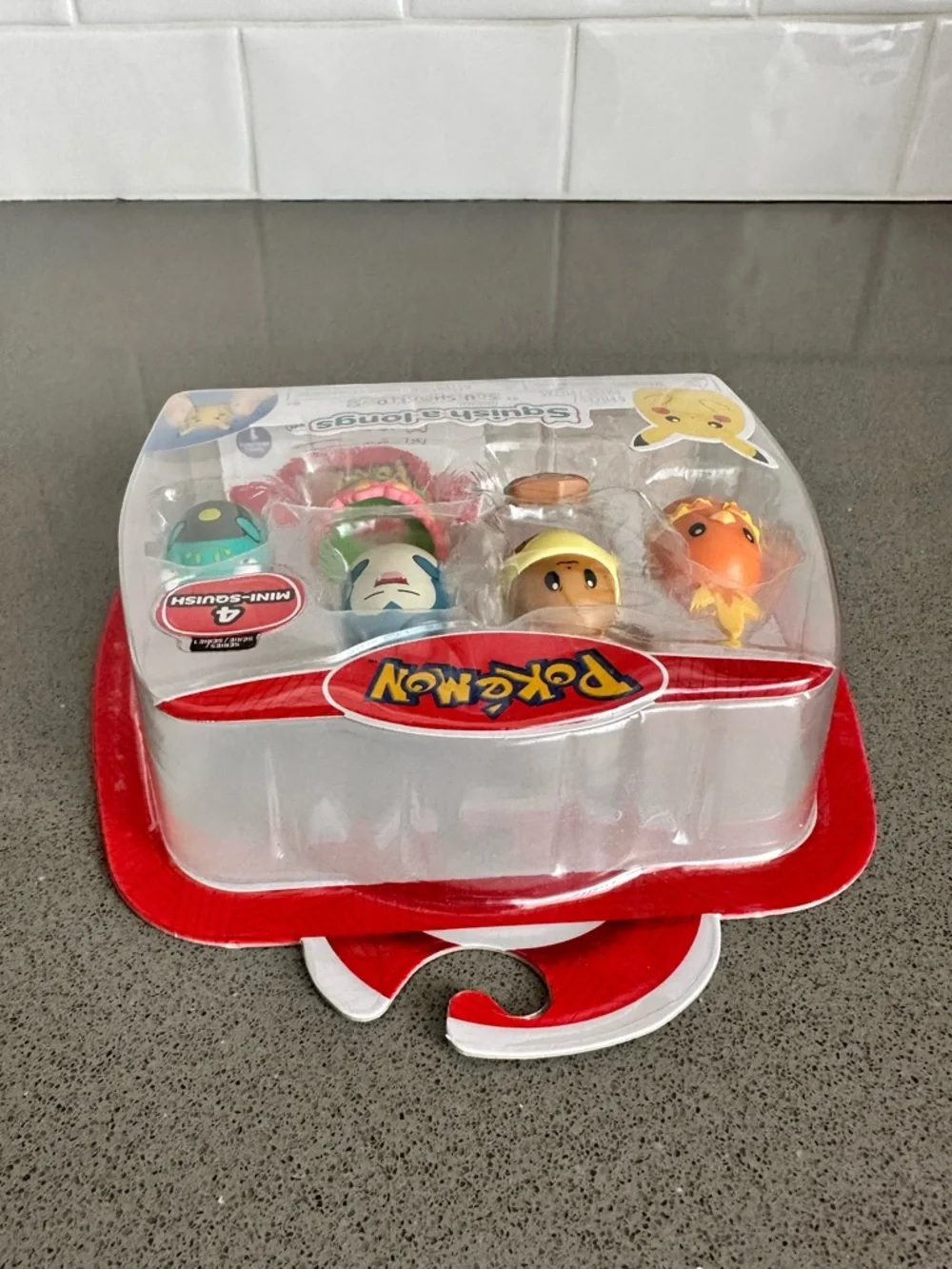 Squish-a-longs Pokémon Mini-Squish 4-Pack